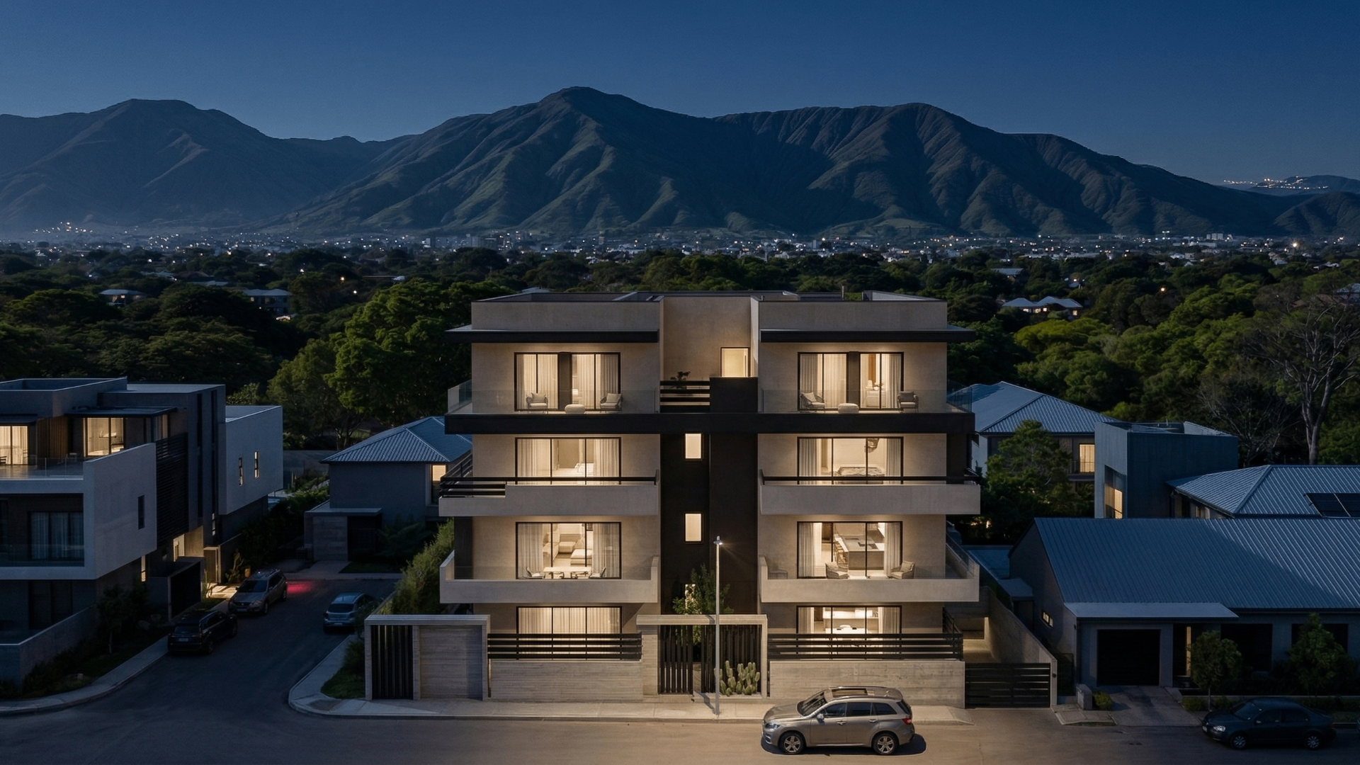 Kantza Residential Exterior — Athens architectural project