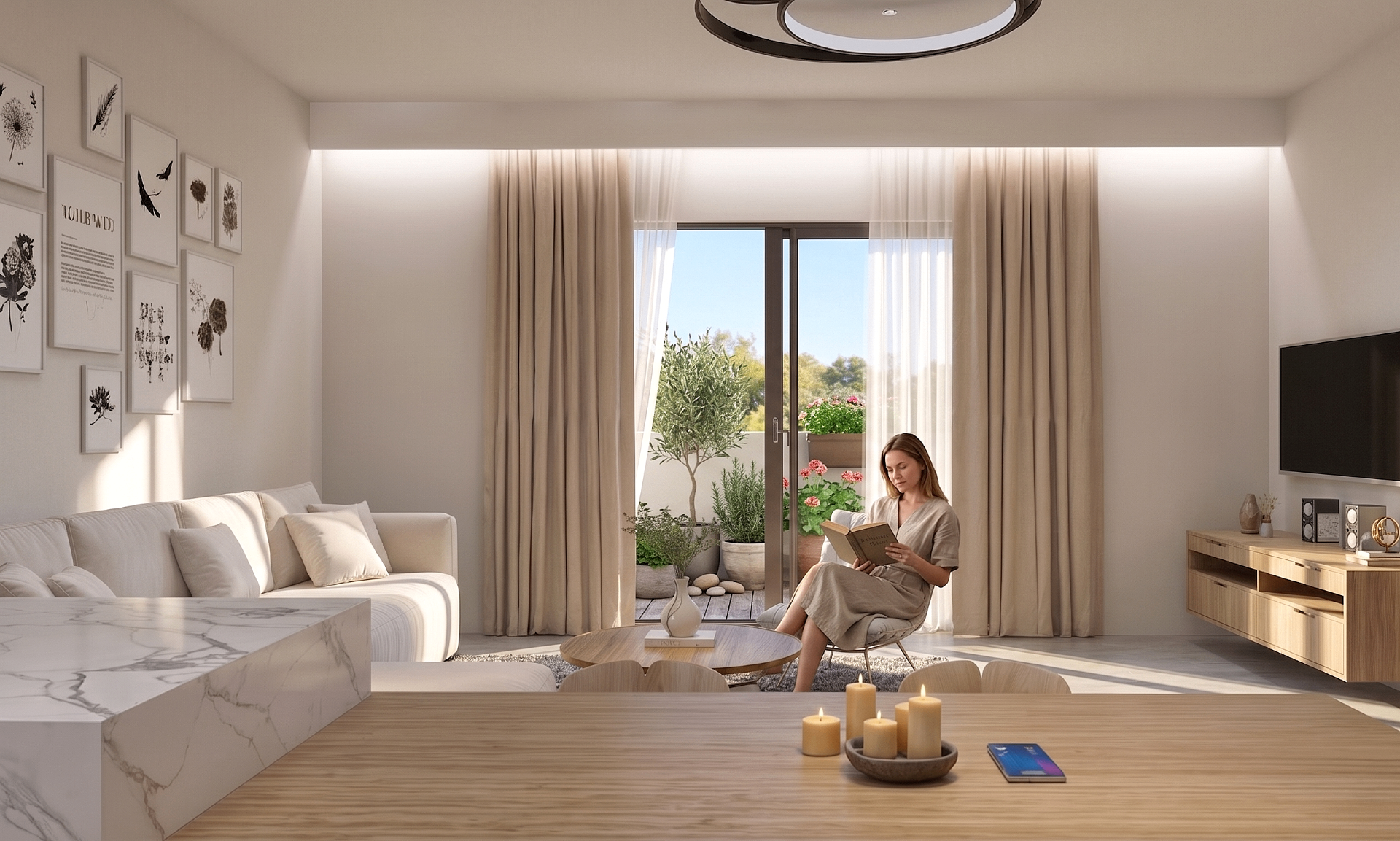 Kantza Residential Interior — Athens architectural project