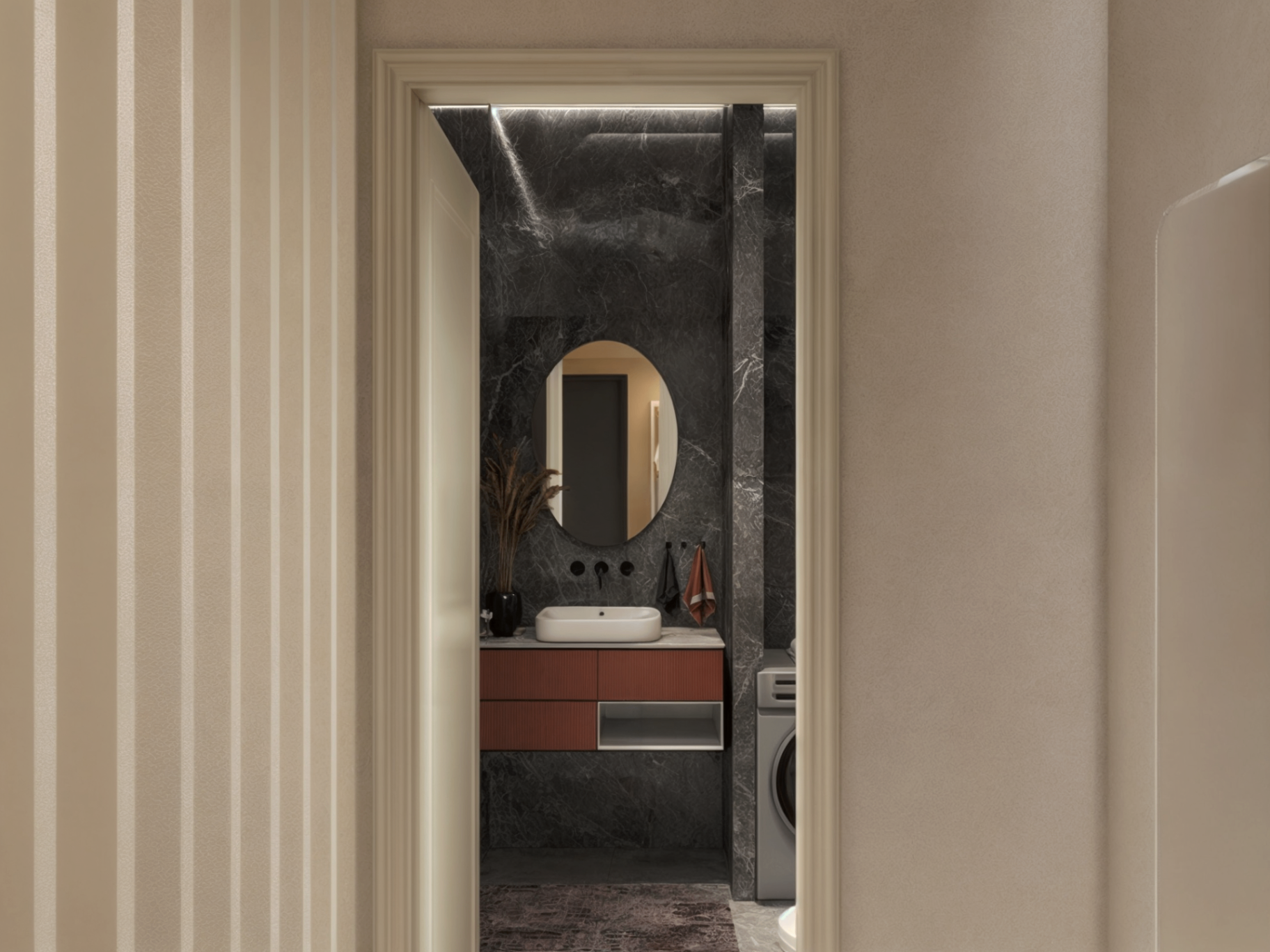 Halkidiki Villa Interior — luxury residential design